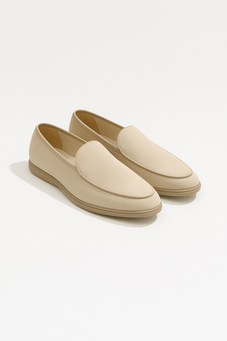 Adrian Wildlederloafer - Loafers - Beige - Müller Mode