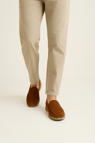 Adrian Wildlederloafer - Loafers - Braun - Müller Mode