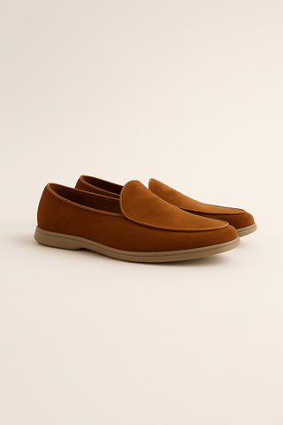 Adrian Wildlederloafer - Loafers - Braun - Müller Mode