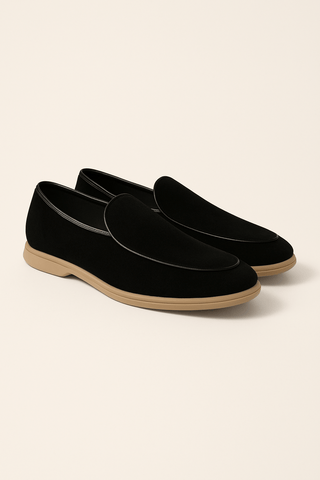 Adrian Wildlederloafer - Loafers - Schwarz - Müller Mode