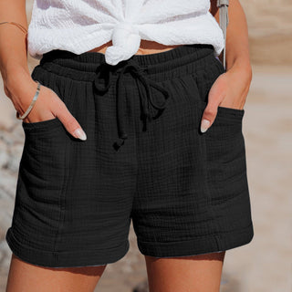 Anika - Sommershorts - Shorts mit Taschen - Shorts - Schwarz - Müller Mode