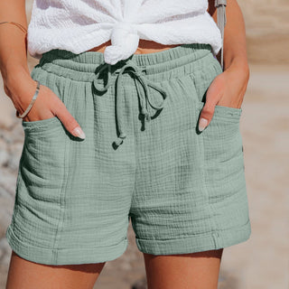 Anika - Sommershorts - Shorts mit Taschen - Shorts - Grün - Müller Mode