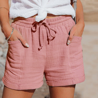 Anika - Sommershorts - Shorts mit Taschen - Shorts - Hellrosa - Müller Mode