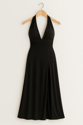Anouk Halfter - Maxikleid - Kleider - Schwarz - Müller Mode