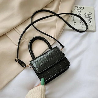 Ariel - Mini Crossbody Tasche - Luxuriöses Leder - Schultertaschen - Schwarz - Müller Mode