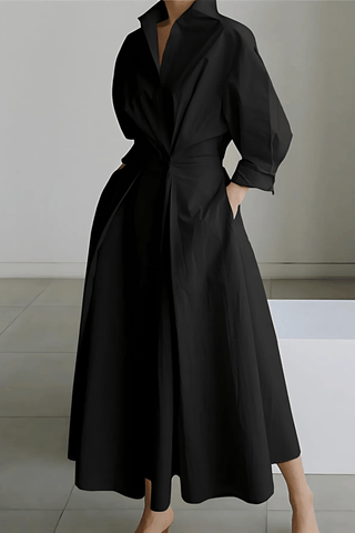 Åse Luxuriöses Kleid - Kleider - Beige - Müller Mode
