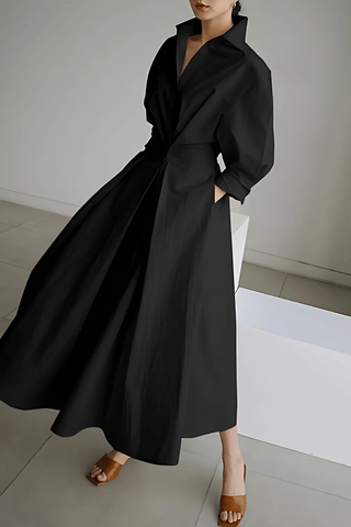 Åse Luxuriöses Kleid - Kleider - Beige - Müller Mode