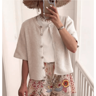 Babette - Strickjacke - Leichte Jacken - Beige - Müller Mode