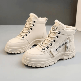 Belinda - Winterstiefel - Warme Stiefel - Stiefel - Khaki - Müller Mode