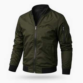 Benjamin Leichte Bomberjacke - Bomberjacken - Grün - Müller Mode