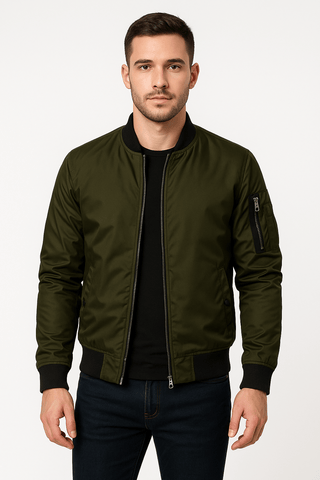 Benjamin Leichte Bomberjacke - Bomberjacken - Weiß - Müller Mode