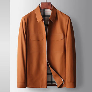 Benno - Stilvolle Jacke - Farbakzent - Leichte Jacken - Grau - Müller Mode