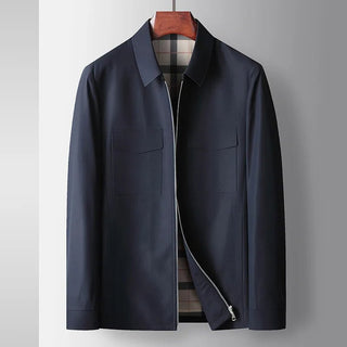 Benno - Stilvolle Jacke - Farbakzent - Leichte Jacken - Grau - Müller Mode