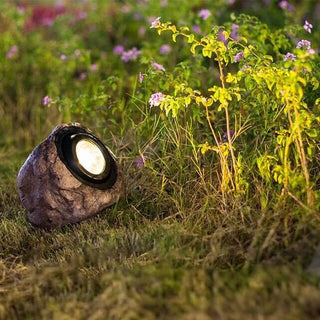 BrightStone - Solar - LED - Lampe - Außenbeleuchtung - Grau - Müller Mode