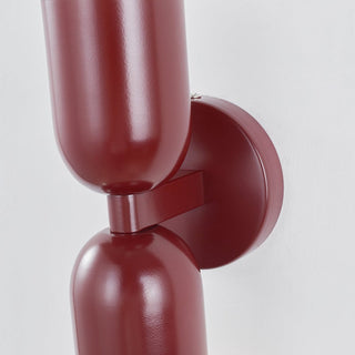 Brillant - Wandlampe im Dänischen Stil - Wandleuchte - Rot - Müller Mode