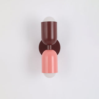 Brillant - Wandlampe im Dänischen Stil - Wandleuchte - Rot+Rosa - Müller Mode