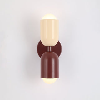 Brillant - Wandlampe im Dänischen Stil - Wandleuchte - Rot+Weiß - Müller Mode