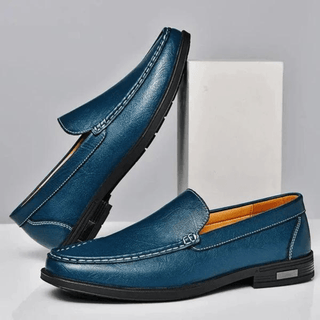 Bryle - Halbschuhe - Klassische Slip - ons - Loafers - Blau - Müller Mode