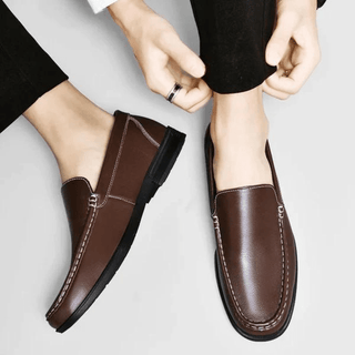 Bryle - Halbschuhe - Klassische Slip - ons - Loafers - Braun - Müller Mode