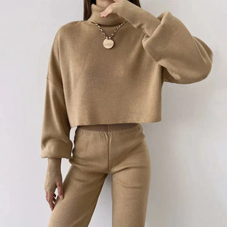 Caitronia - Pullover - und Hosen - Set - Sets - Khaki - Müller Mode