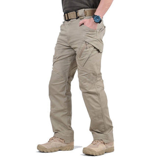 Callum - Wasserdichte Cargohose - Bewegungsfreundlich - Cargohosen - Khaki - Müller Mode