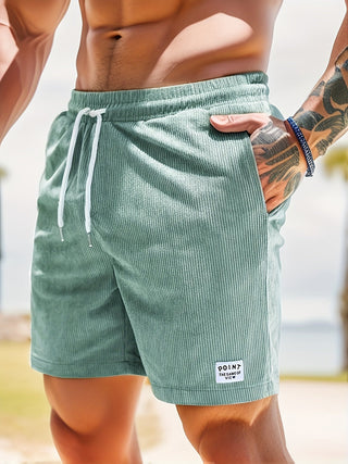 Carl Kordhose mit Kordelzug - Hosen - Hellgrün - Müller Mode