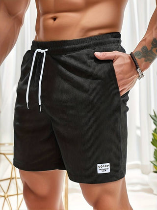 Carl Kordhose mit Kordelzug - Hosen - Schwarz - Müller Mode