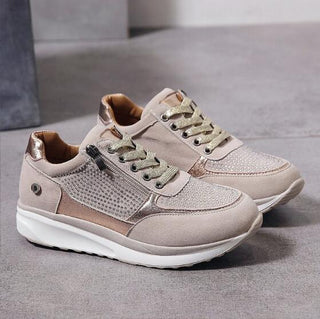 Cecilie - Freizeitschuhe - Bequeme Schuhe - Sneakers - Blau - Müller Mode