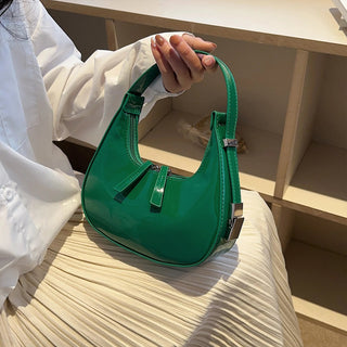 Chloe - Hobo - Tasche aus Leder - Mode Handtasche - Handtaschen - Grün S - Müller Mode