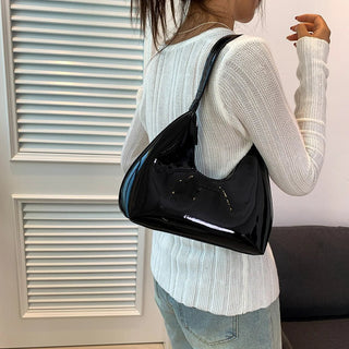 Chloe - Hobo - Tasche aus Leder - Mode Handtasche - Handtaschen - Schwarz - Müller Mode