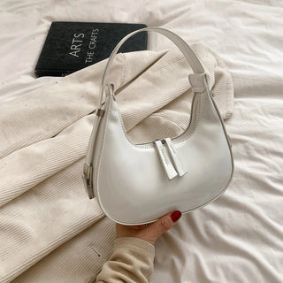 Chloe - Hobo - Tasche aus Leder - Mode Handtasche - Handtaschen - Weiß S - Müller Mode