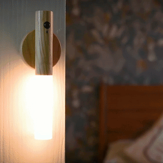 Ciel - LED - Nachtlicht mit Bewegungssensor - Wandleuchte - Dunkelbraun - Müller Mode