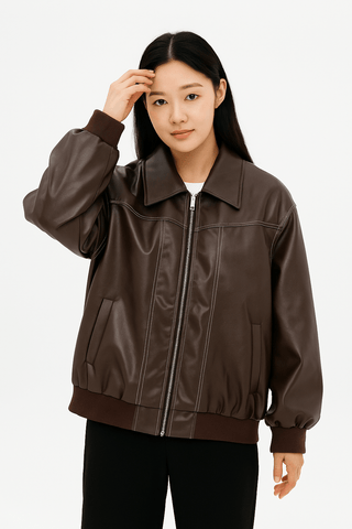 Clementine Übergroße Jacke - Leichte Jacken - Schwarz - Müller Mode