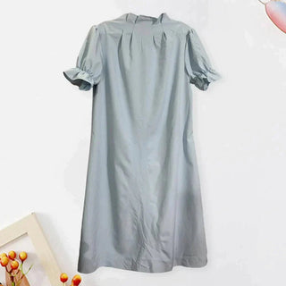 Cosima - Kleid - Puffärmel - Kleider - Hellblau - Müller Mode