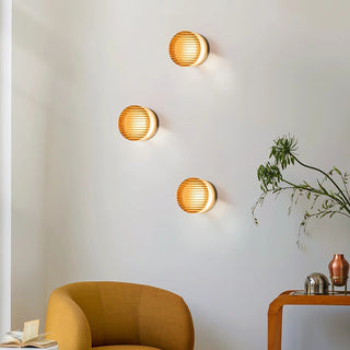 Cristallin - Moderne Runde Wandlampe - Wandleuchte - Orange - Müller Mode