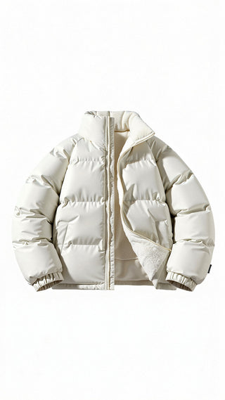 Cyrusteem - Warme Pufferjacke für Herren - Winter - Winterjacken - Beige - Müller Mode
