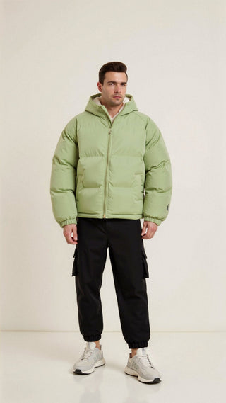 Cyrusteem - Warme Pufferjacke für Herren - Winter - Winterjacken - Braun - Müller Mode