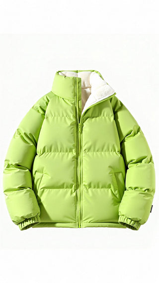 Cyrusteem - Warme Pufferjacke für Herren - Winter - Winterjacken - Grün - Müller Mode