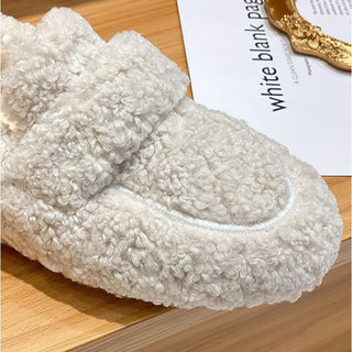 Dagny - Plüschpantoffeln Schuhe - Sandalen & Hausschuhe - Schwarz - Müller Mode