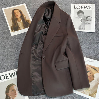 Devyn - Blazer mit Reverskragen - Klassischer Stil - Blazers - Weinrot - Müller Mode