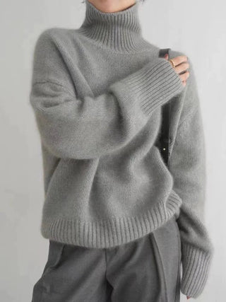 Dionella - Strickpullover - Rollkragen - Strickwaren - Beige - Müller Mode