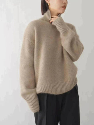 Dionella - Strickpullover - Rollkragen - Strickwaren - Grau - Müller Mode