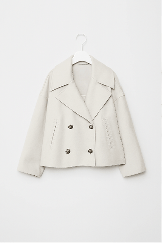 Dora jacke mit doppelreihiger Knopfleiste - Jacken - Beige - Müller Mode