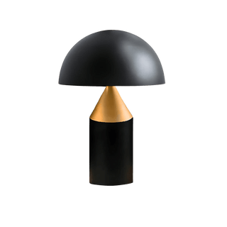 Dusk - Vintage Tischlampe - Tischlampe - Schwarz - Gold - Müller Mode