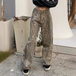 Ellinor - Jeans mit Leopardenmuster - Jeans - Leopard - Müller Mode