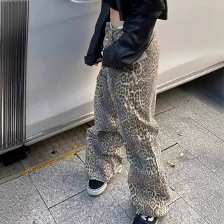 Ellinor - Jeans mit Leopardenmuster - Jeans - Leopard - Müller Mode
