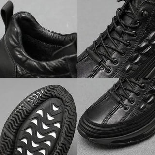 Emil - Freizeitschuhe für Herren - Stil und Komfort - Sneakers - Schwarz - Müller Mode