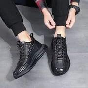 Emil - Freizeitschuhe für Herren - Stil und Komfort - Sneakers - Schwarz - Müller Mode