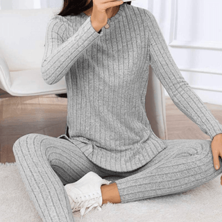 Fanny - Zweiteiliges Set für Frauen - Sets - Grau - Müller Mode