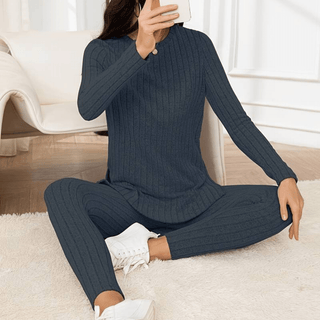 Fanny - Zweiteiliges Set für Frauen - Sets - Marineblau - Müller Mode